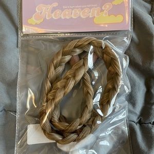 Insert Name Here (INH Hair) Braid Band in Ash Blonde